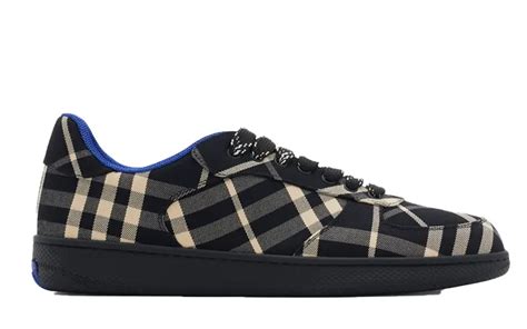 burberry check trainer sneakers|Check Terrace Sneakers in Black .